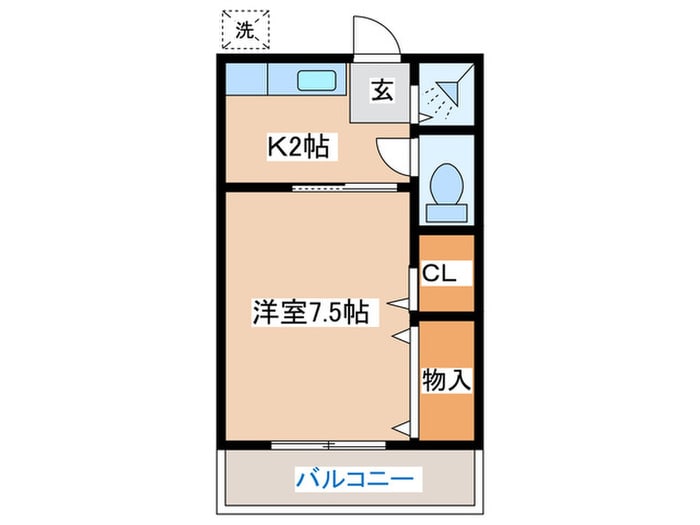 間取り図 第一緑ヶ丘荘
