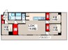 ファミ－ル西葛西 3LDKの間取り