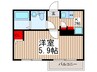 ブルーム浦和元町 1Kの間取り
