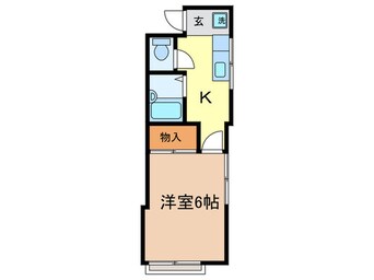 間取図 岡忠荘