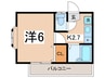 ブルーム 1Kの間取り