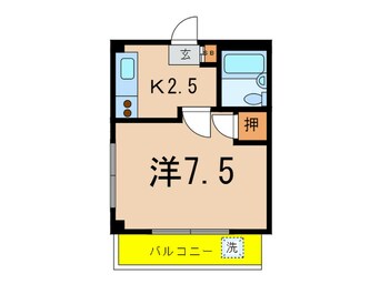 間取図 エランド－ル下馬