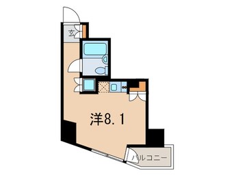 間取図 ﾊﾟ-ｸｱｸｼｽ新板橋ｳｴｽﾄ(885-42-2)