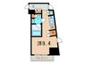ﾊﾟ-ｸｱｸｼｽ新板橋ｳｴｽﾄ(885-42-2) 1Rの間取り