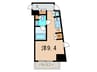 ﾊﾟ-ｸｱｸｼｽ新板橋ｳｴｽﾄ(885-42-2) 1Rの間取り