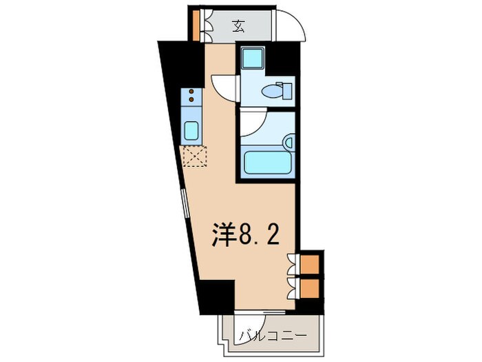 間取り図 ﾊﾟ-ｸｱｸｼｽ新板橋ｳｴｽﾄ(885-42-2)