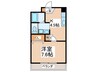 Azay・le・Rideau 1Kの間取り
