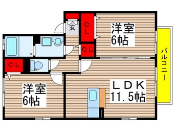 間取図 サニ－コ－ト