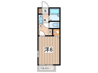 間取図 Ｖｉｌｌａ　Ｏａｋｓ