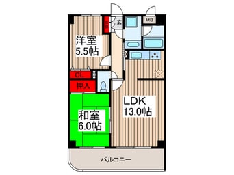 間取図 サニーハイツ
