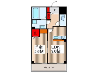 間取図 らくふくビル