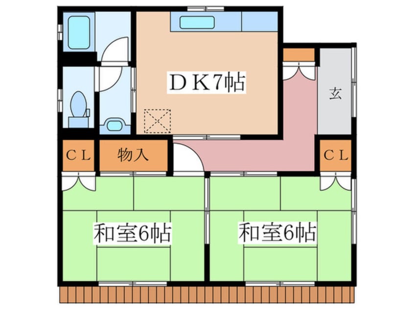 間取図 メゾン西村