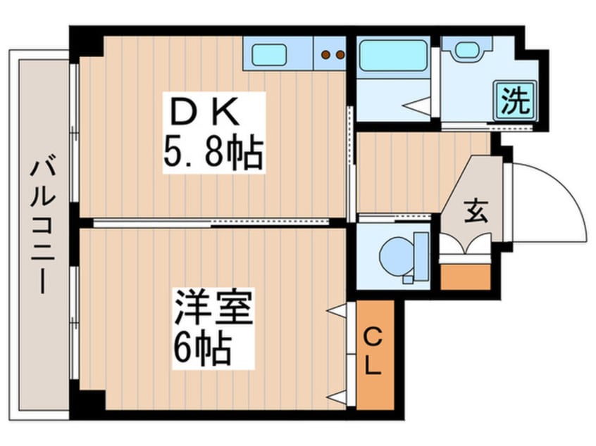 間取図 グレース桃井