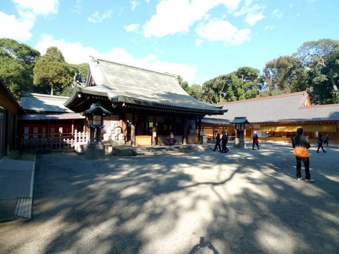 氷川神社(公園)まで200m グリーンハイツたかはな