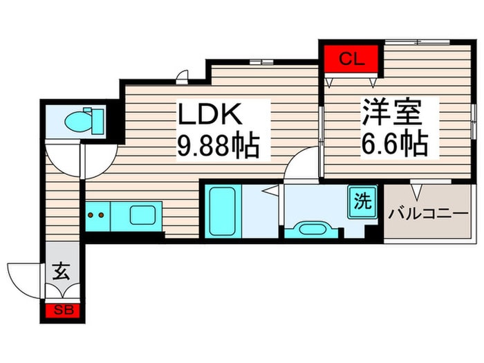 間取り図 アヴァンス西新井