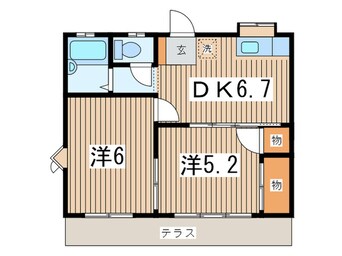 間取図 グリーンパレス