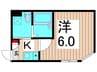 エクセル２ 1Kの間取り