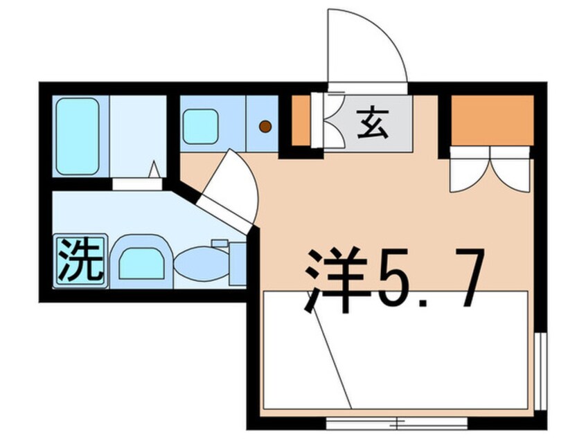 間取図 CONTEL HATANODAI