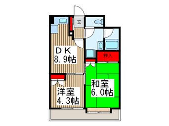 間取図 西川口朝日マンション