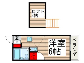 間取図 フラワーハイツ青葉台A