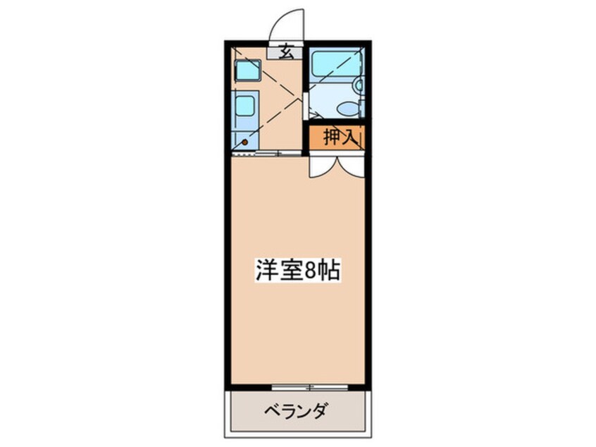 間取図 パナポート　さがみ