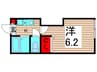 Glanz亀有 1Kの間取り