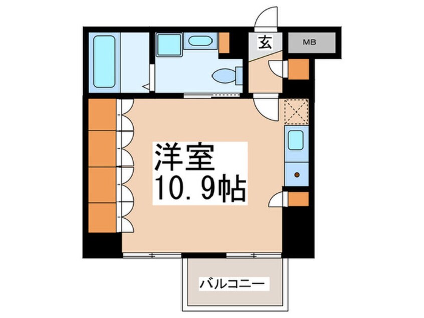 間取図 グランカーサ新宿御苑