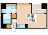 グランカーサ新宿御苑 1Rの間取り