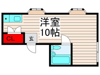 間取図 コーボルト五反野