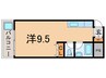 サンホ－ムズ・ヤハギ 1Rの間取り