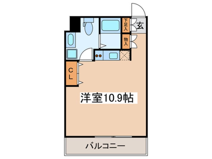 間取図 ウェルスト－ン八幡山