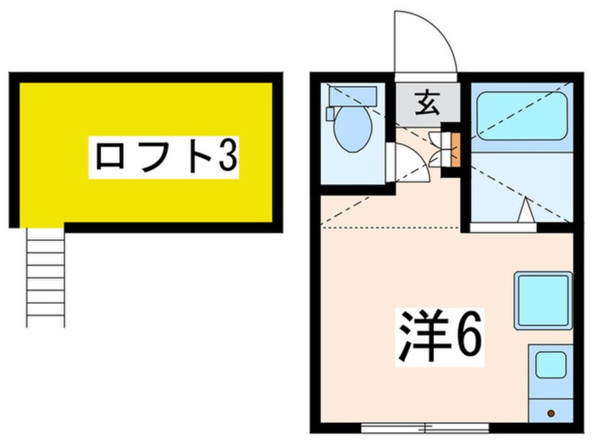間取図 Roe　弥生台