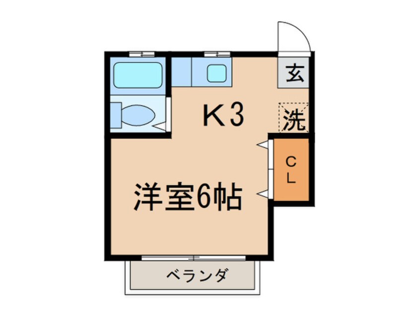 間取図 メゾン子安