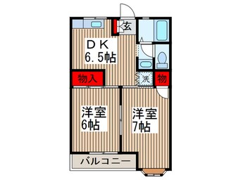 間取図 セントラルハイム