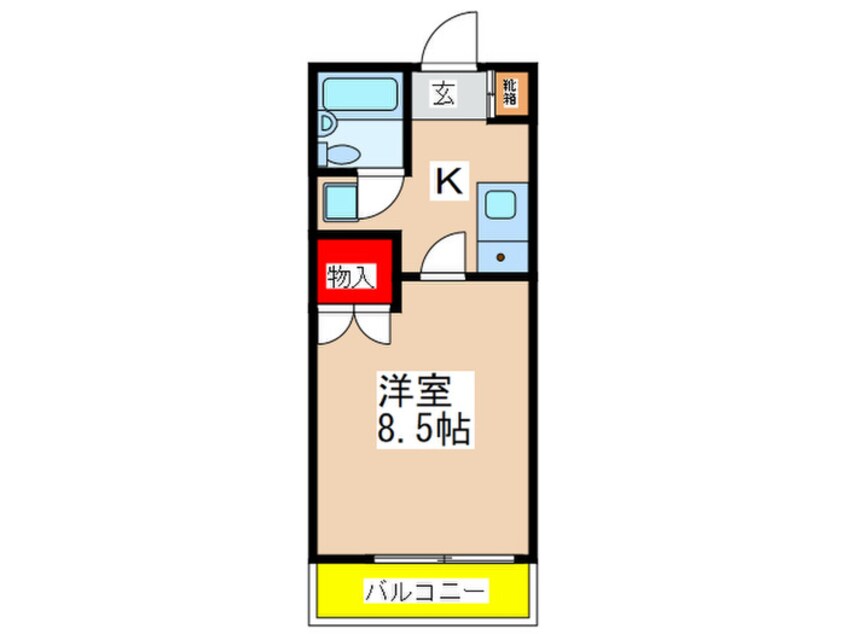 間取図 メゾン・ボヌール