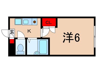 間取図 コンフォ－ト昭代