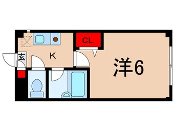 間取図 コンフォ－ト昭代