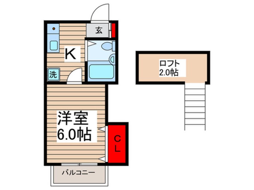 間取図 スタジオＡ　