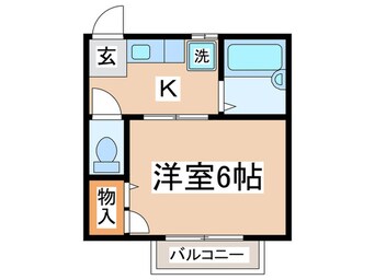 間取図 リエル大塚
