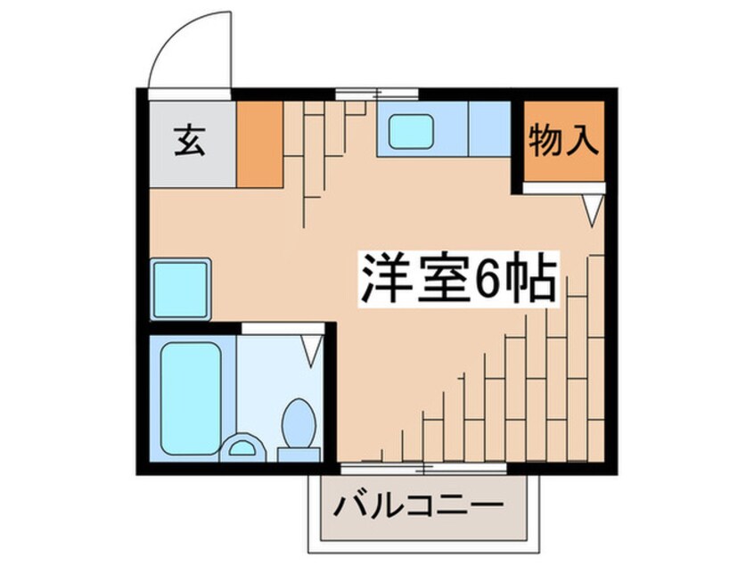 間取図 ハイツタカシマ