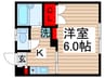 コート塩谷 1Kの間取り