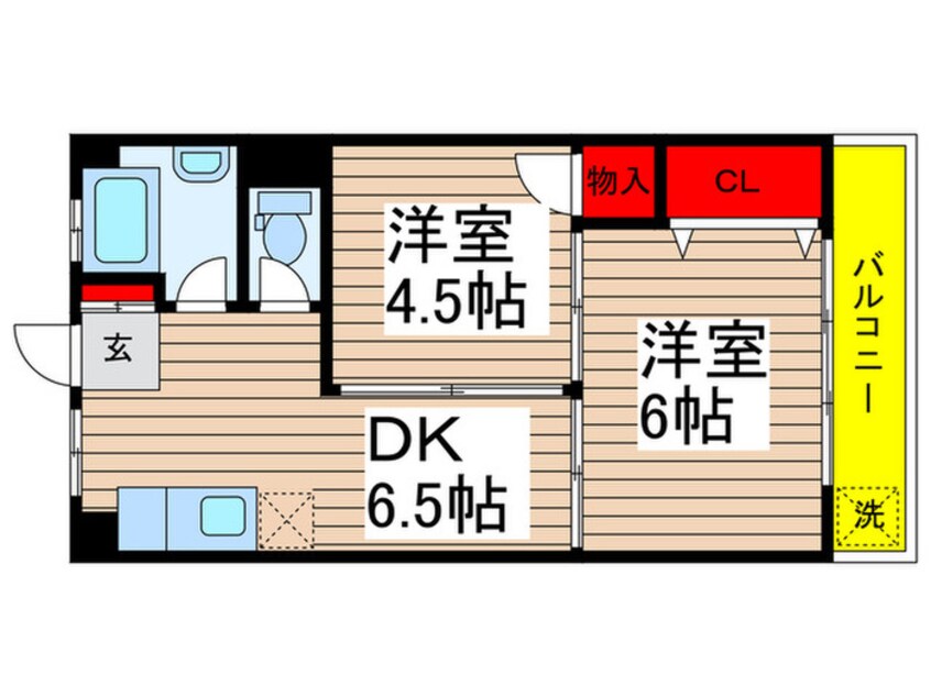 間取図 すが野マンション