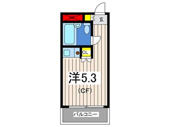 間取図 スカイコ－ト横浜日ノ出町(310)