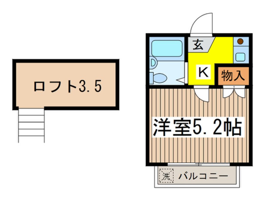 間取図 アイルイン上北沢