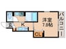アムール 1Kの間取り