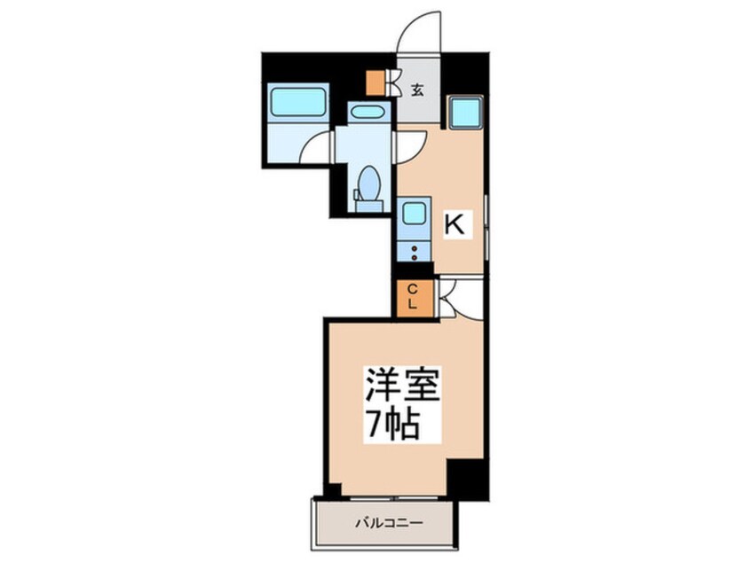 間取図 パークアクシス秋葉原(16-1-2)