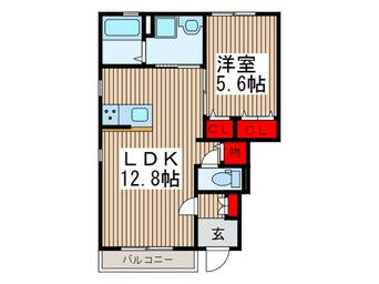 間取図 デュラカーサ藤八Ⅰ