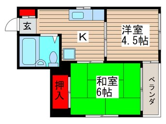 間取図 ハイコーポ西船