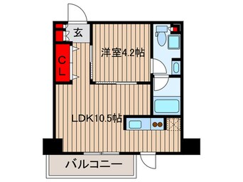 間取図 パ－クアクシス元浅草ステ－ジ