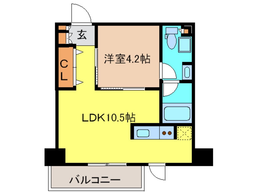 間取図 パ－クアクシス元浅草ステ－ジ